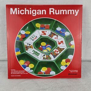 2012 Pressman Michigan Rummy Board Game #5551 Complete New Open Box